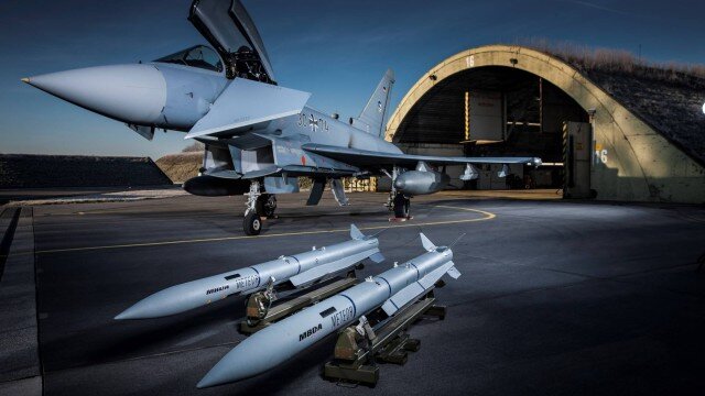 Meteor on German Air Force Eurofighter Typhoon
